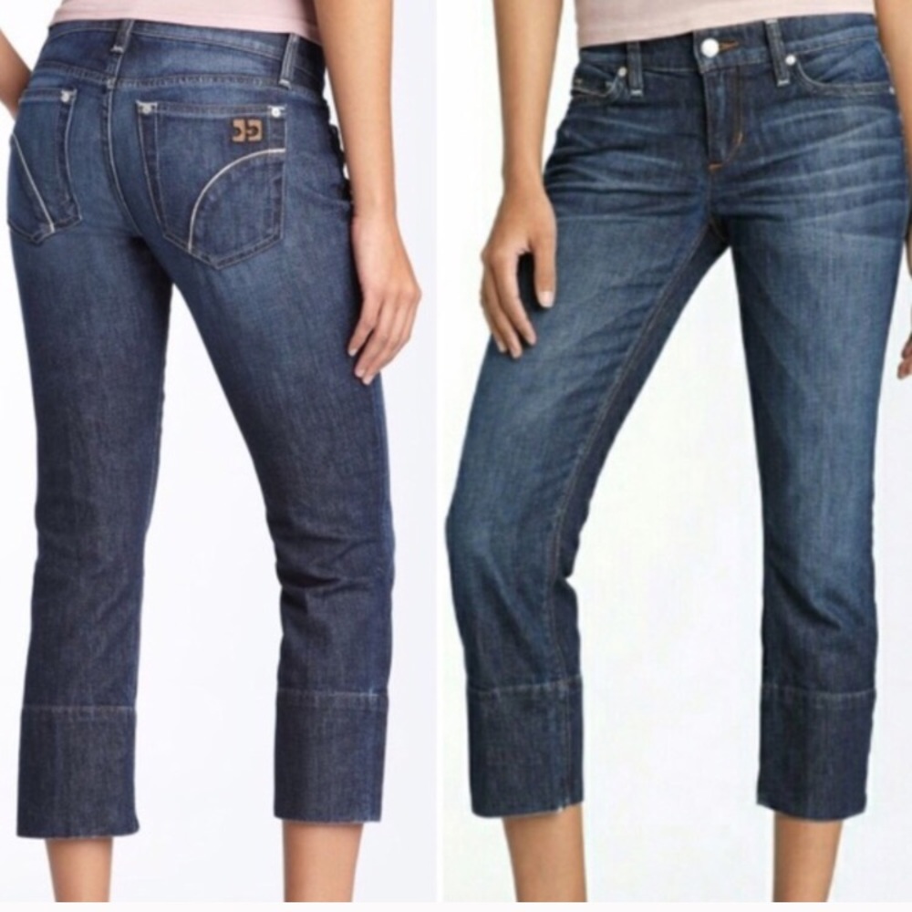 Joe’s socialite kicker Gigi wash crop pant 25